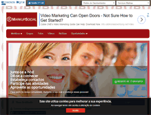 Tablet Screenshot of markupsocial.com